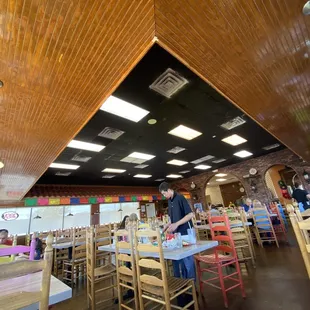 Inside the Restaurant..