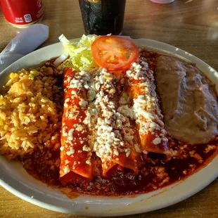 Chicken Enchiladas