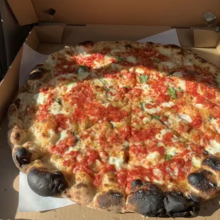 a pizza in a box