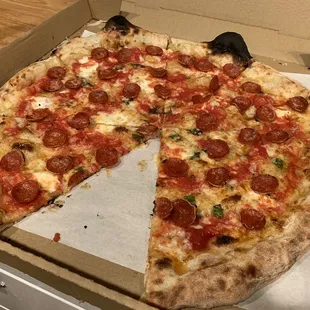 pizza, food