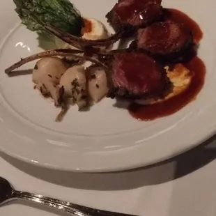 Rack of lamb