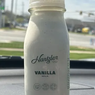 Vanilla milk