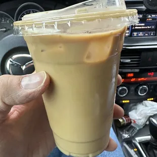 Winter Spice Iced Latte
