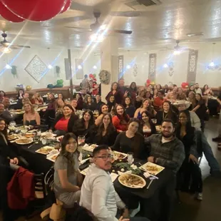 ICU dinner party hosted at Emilio's!