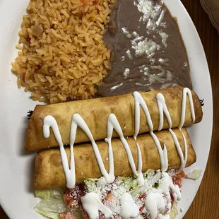 Chicken Flautas Specialty