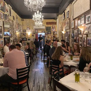 The front dining room