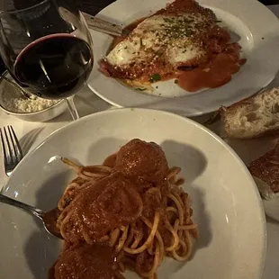 Spaghetti and Meatballs