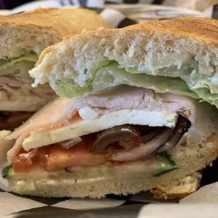 Mediterranean sandwich