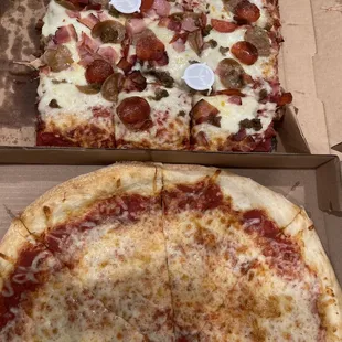 Sicilian and large Cheese