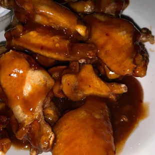 Thai peanut wings