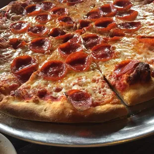 pizza, food