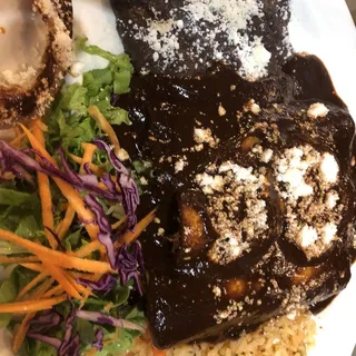 Enchiladas de Mole Poblano
