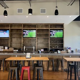 still working on the bar