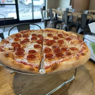Pepperoni pizza