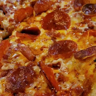 Pepperoni pizza