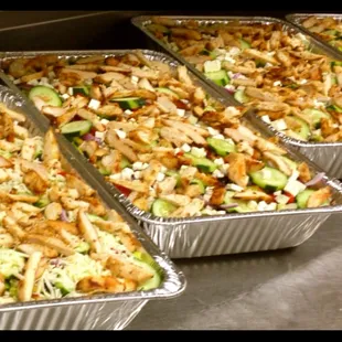 Emilio's Specialty Salad. As you can see someone ordered like 8 full trays of em. Hint: they must be pretty ****** awesome:)