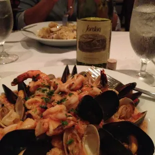 Seafood Risotto with some Jordan Chardonnay 2011.