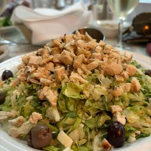 Chopped chicken salad