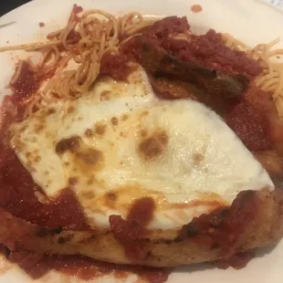 Chicken Parmigiana-delish!