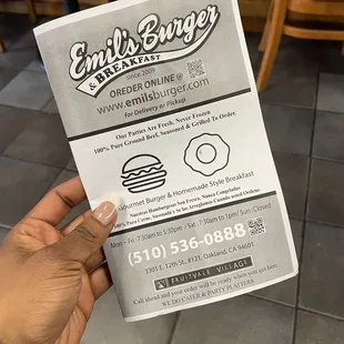 Emil's Burger and Breakfast