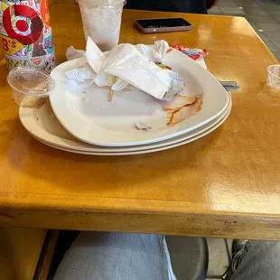 Our food devoured