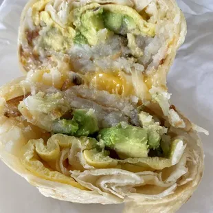 Breakfast Wrap (Vegetarian)