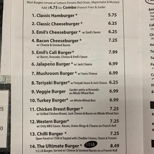 Burger menu.  1/15/20