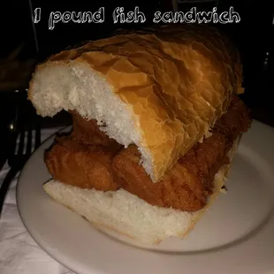 The BEST fried fish sandwich!! Watch out or else you'll get "itis" aka food coma! It is so comforting and just down right good!