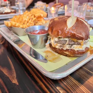 The Emmy Double Stack Burger