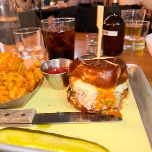 The Emmy Double Stack Burger