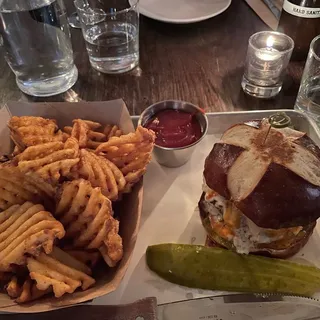 Seasoned Waffle Fries