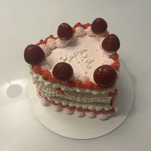 Vintage birthday cake