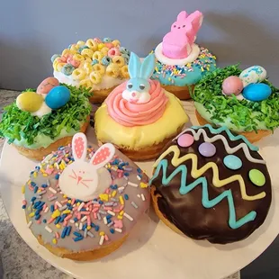 Easter donuts