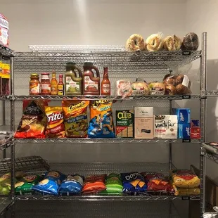 She stocked our pantry, too.