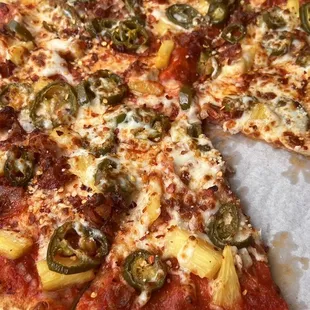 Sweet & Spicy Pizza