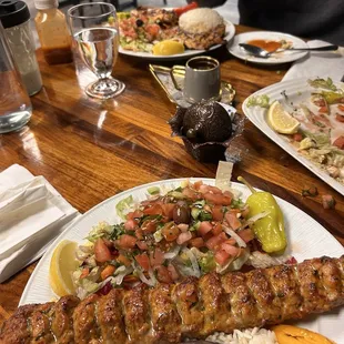 Chicken Adana Kabab