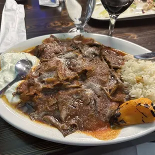 Iskender Kebab