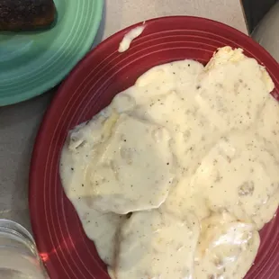 Biscuits and gravy