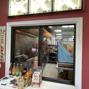 a view of the inside of the restaurant