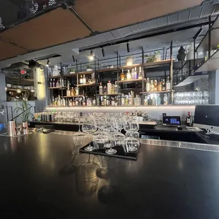 interior, sushi and sashimi