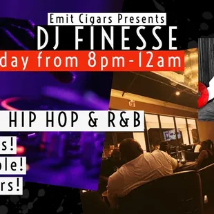 Every Friday - DJ Finesse spins the best adult Hip Hop and R&amp;B for the grown and sexy.