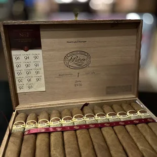 Padron - 1926, if you know, you know.   These speak for themselves.