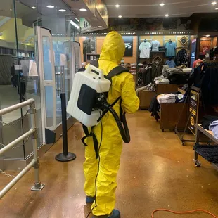 Fogging sanitization for Covid-19