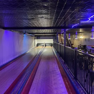 Bowling lanes