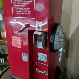 Fresh grind is key