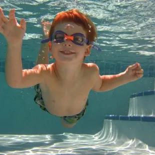 Happiness is in the water!