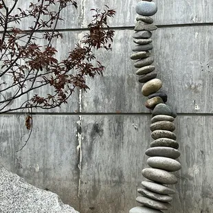 Curvy rock tower