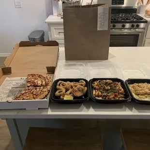 Fried Chicken Alfredo