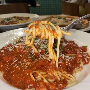 Spaghetti and Meatballs