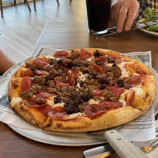 The Carnivore Pizza